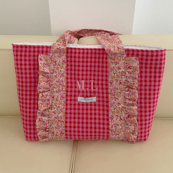 Bolso shopper Ana con volante