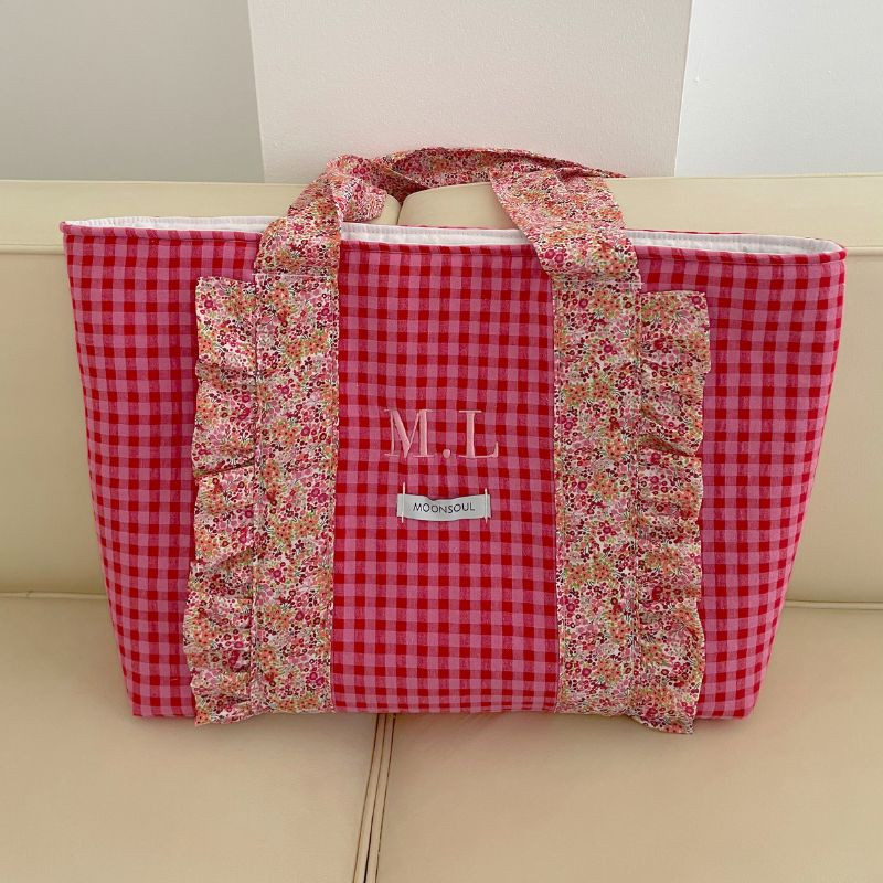 Bolso shopper Ana con volante