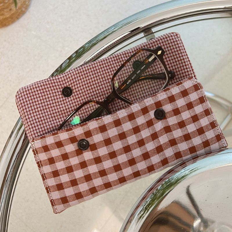 Funda de gafas lola marrón