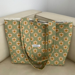 Bolso shopper kiwi
