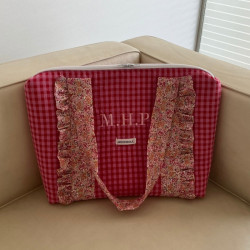 Bolso shopper Ana con volante
