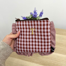 Neceser mini Lola marrón