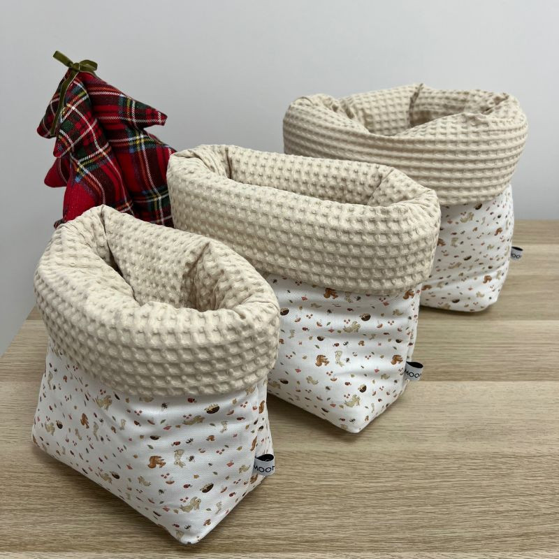 Cesta Baby beige