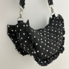 Bolso Sevilla lunares negro