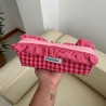 Estuche ana vichy con volante