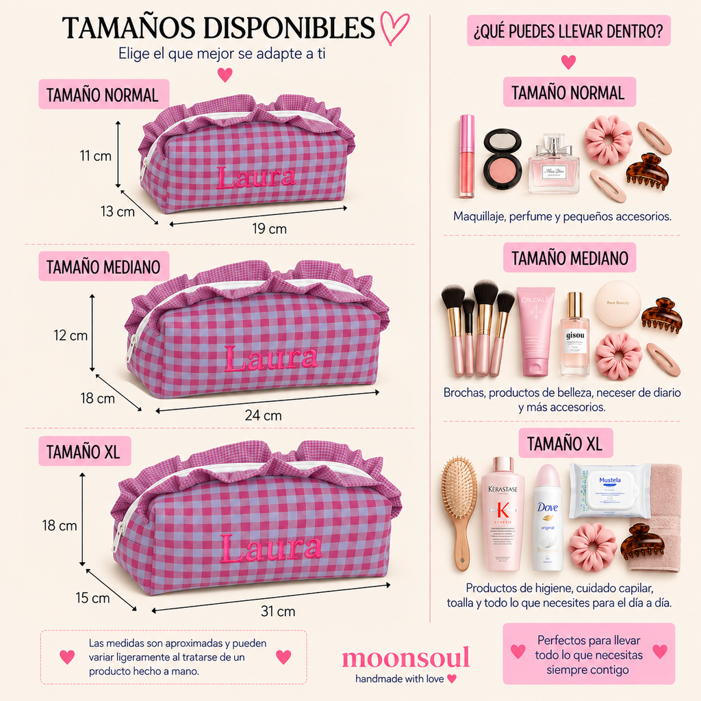 Neceser Emi con volantes