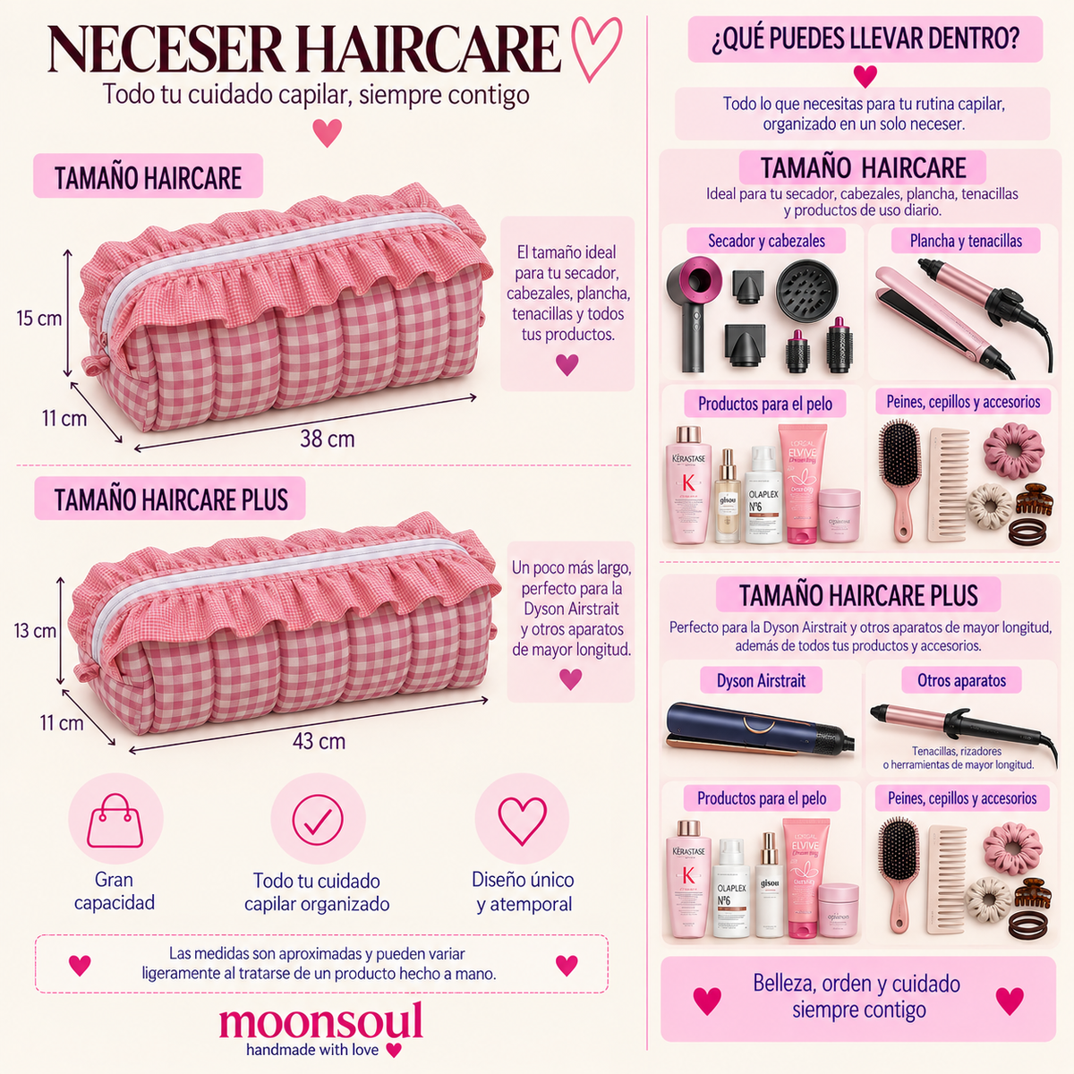 Neceser Haircare Fina con volante