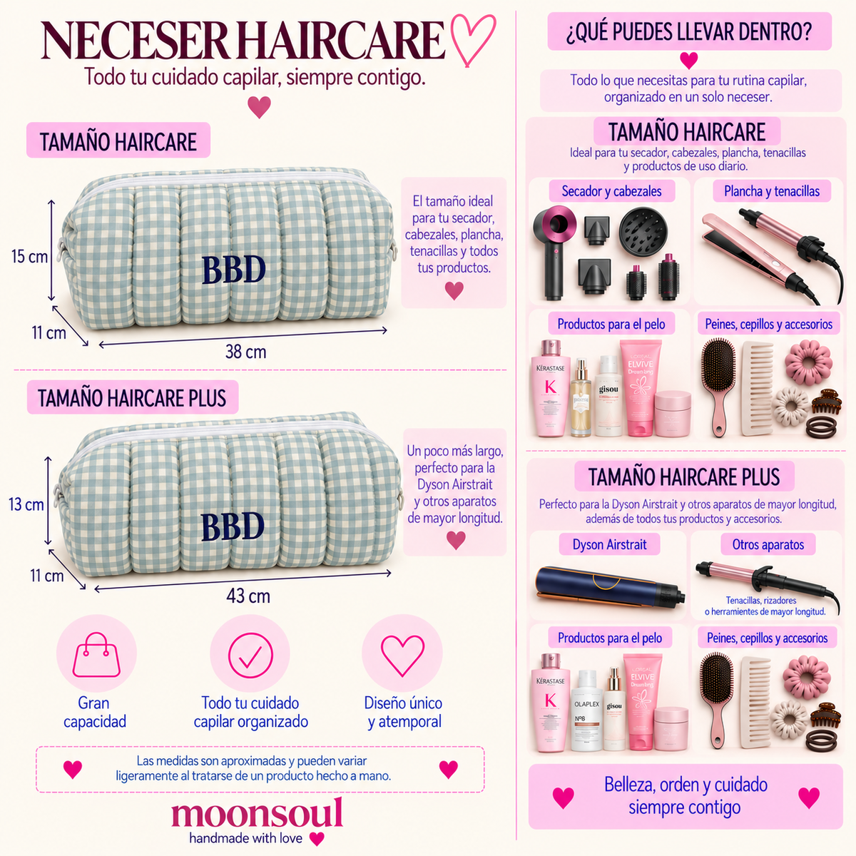 Neceser Haircare vichy celeste