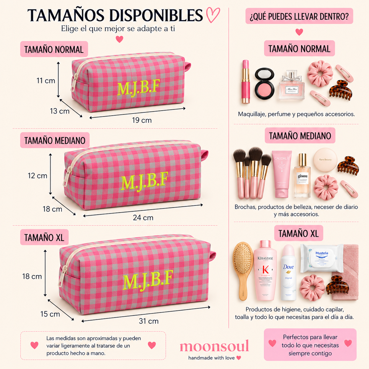 Neceser vichy rosa flúor
