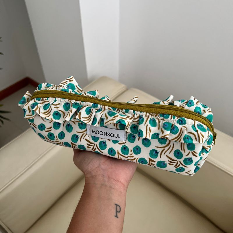 Estuche amapolas azules
