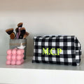 Neceser vichy grande negro