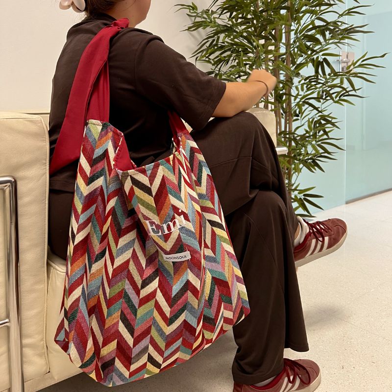 Bolso playa coquette Rainbow