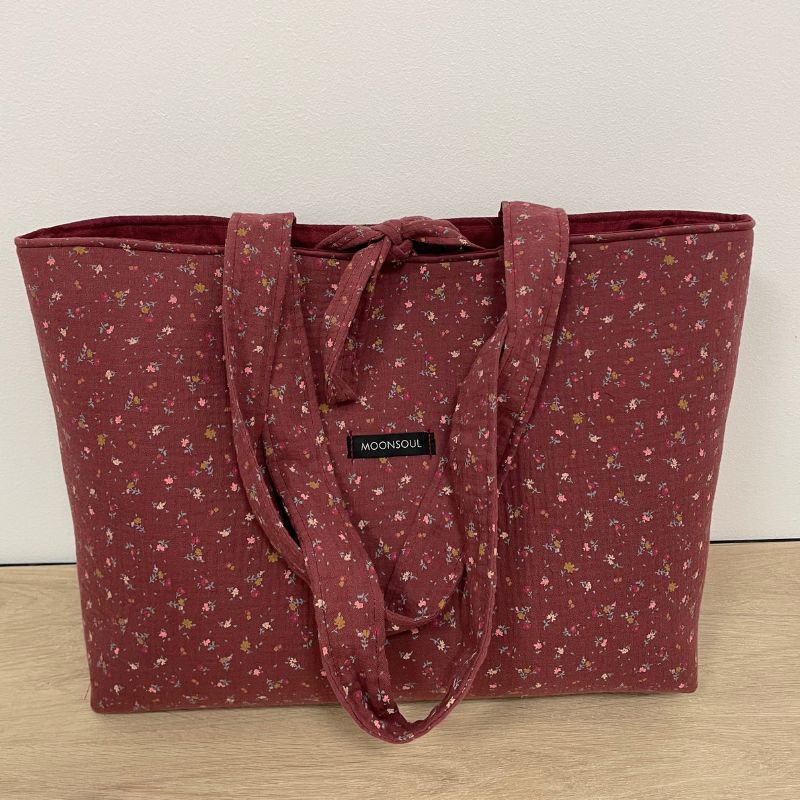 Bolso shopper velvet