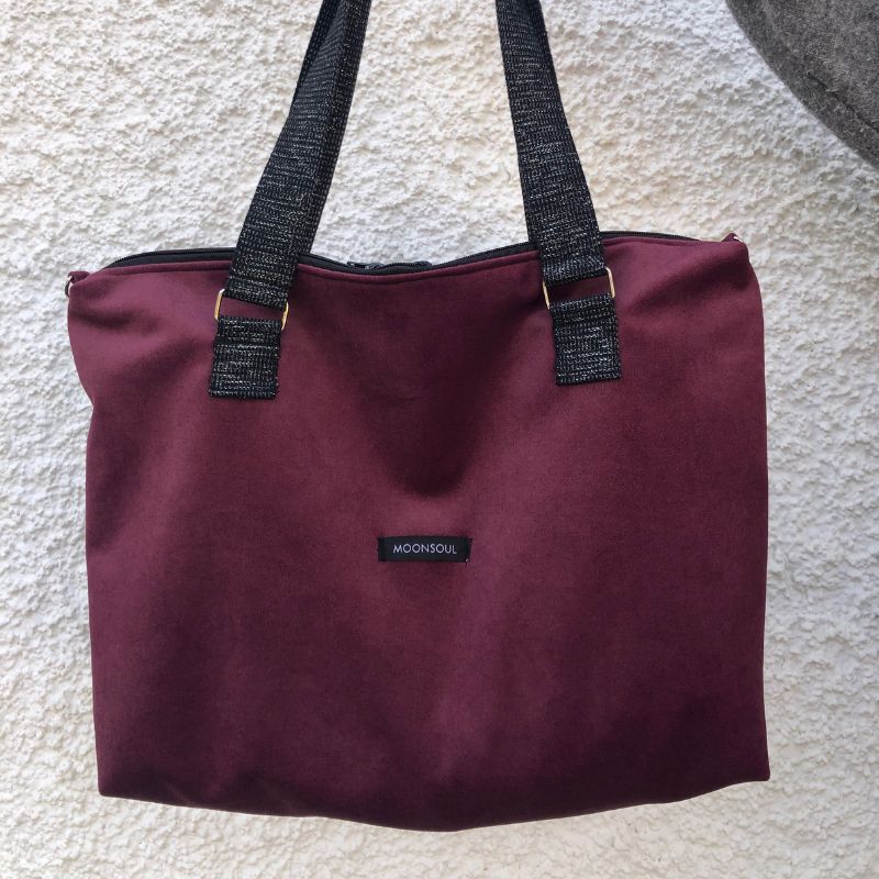 Bolso Siena burdeos
