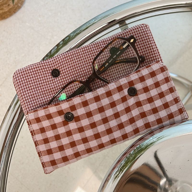 Funda gafas Lola marrón